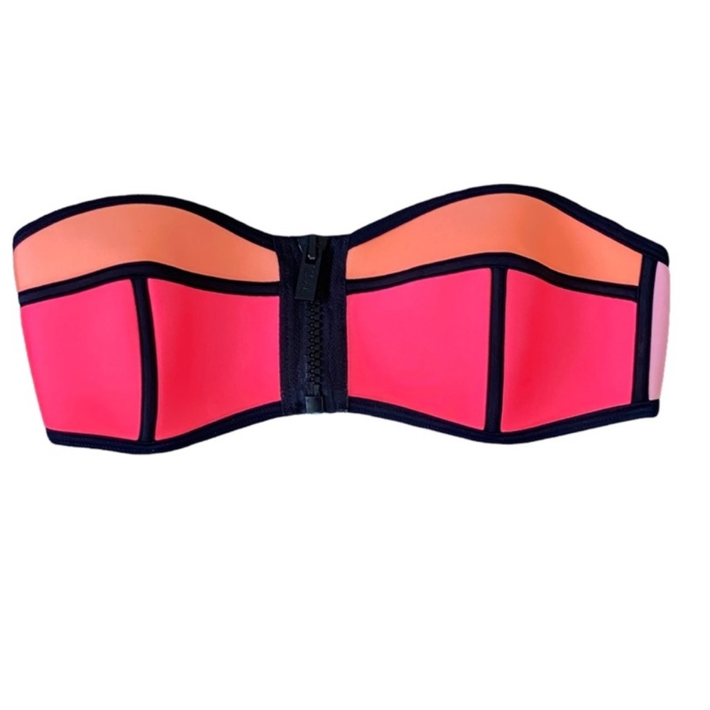 NWOT Triang| Strapless Bikini Top Pink - Picture 4 of 6
